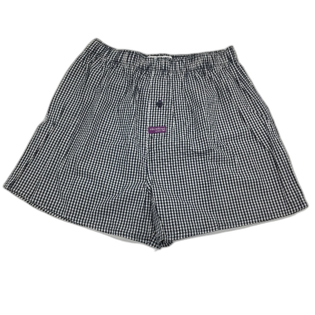 Mitch Dowd 3 Pack 100% Cotton Woven Checkered Boxers Set Mens Size S NEW