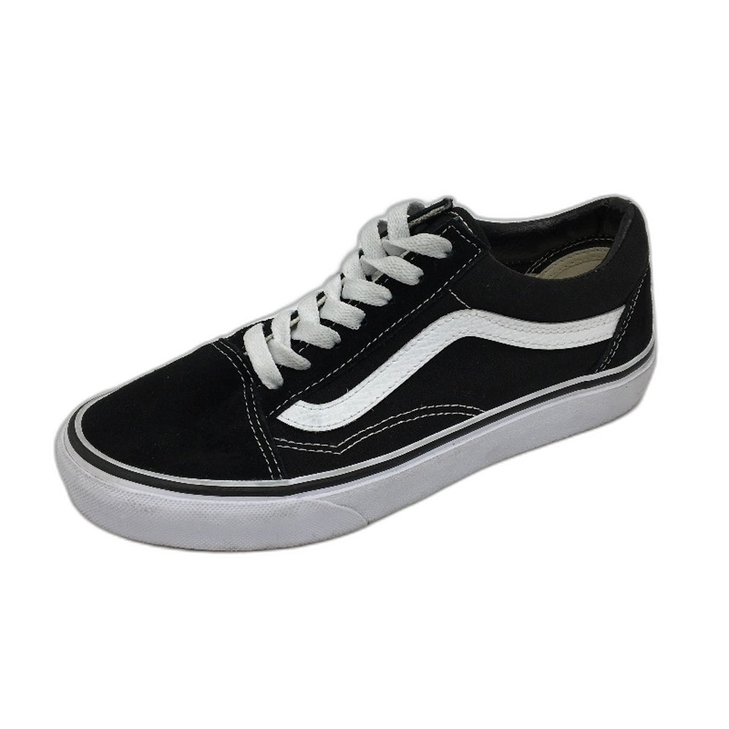Vans Black Canvas & Suede Original Sk8tr Shoes Unisex EU 36.5 L6.5 M5