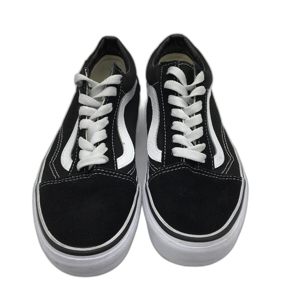 Vans Black Canvas & Suede Original Sk8tr Shoes Unisex EU 36.5 L6.5 M5