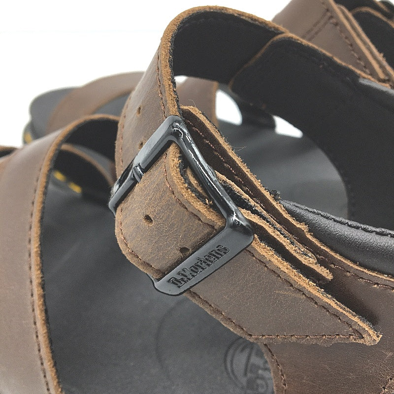 Dr Martin Soft Wear Brown Leather Blaire Sandal Shoes Ladies EU 40 US 8.5 UK 6.5