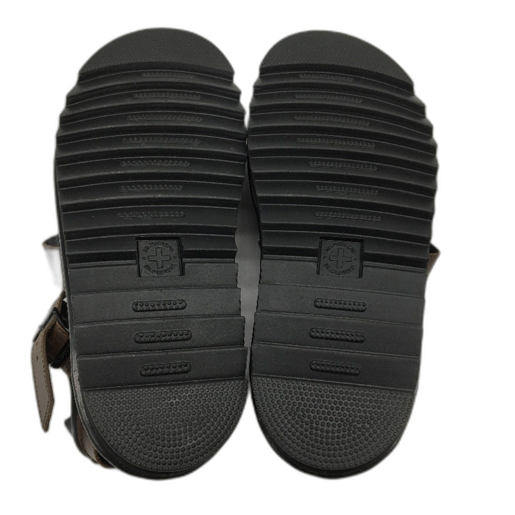 Dr Martin Soft Wear Brown Leather Blaire Sandal Shoes Ladies EU 40 US 8.5 UK 6.5