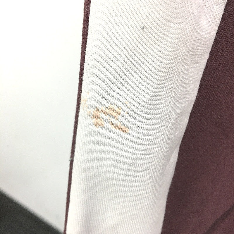 Puma High Waisted Logo Burgundy Red Drawstring Trackpants Ladies Size Small