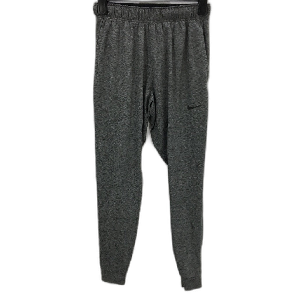Nike Dri-Fit Grey Melange Yoga Training Trousers Mens Size Small