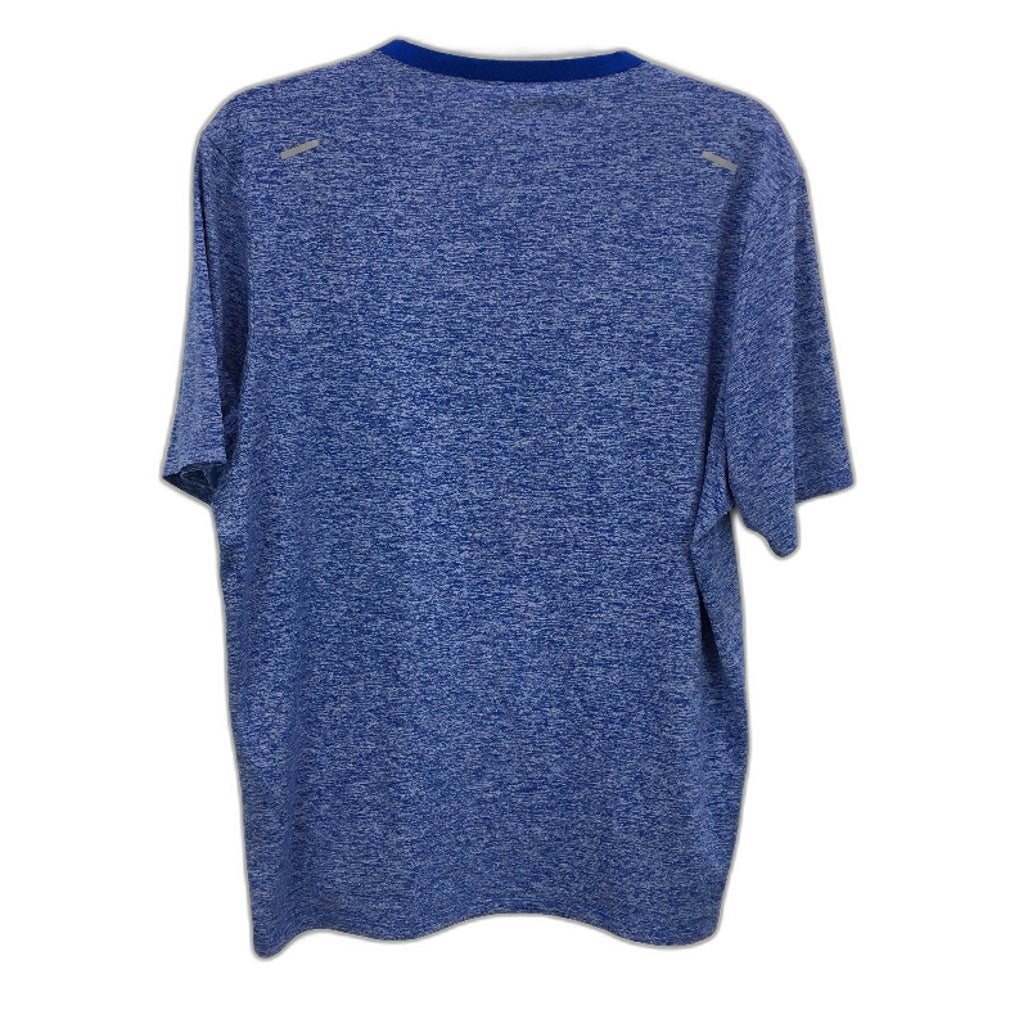 Nike Rise 365 Dri-Fit Short Sleeve Blue Running Top Mens Size Medium