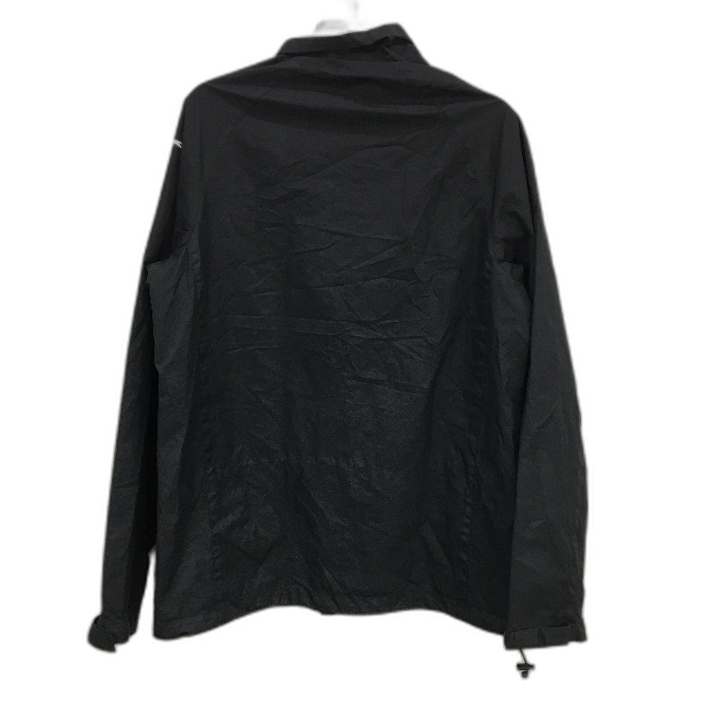 Slazenger Full Zip Black Weatherproof Rain Jacket Mens Size Medium