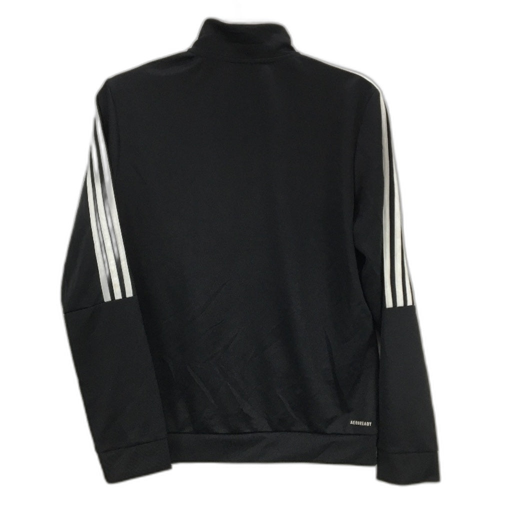 Adidas AeroReady Sereno Cut 3 Stripes Black Slim Fit Jacket Ladies Size Large