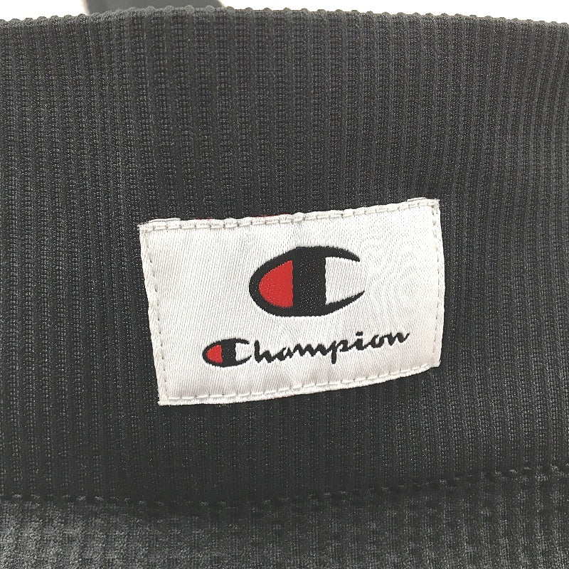 Champion Ribbed Tight Fit Stretch Black Leggings Ladies Size Large