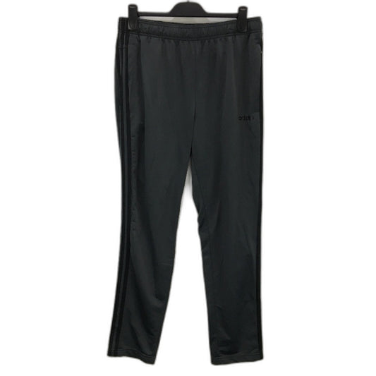 Adidas Essentials 3 Stripes Grey Drawstring Trackpants Mens Size Large
