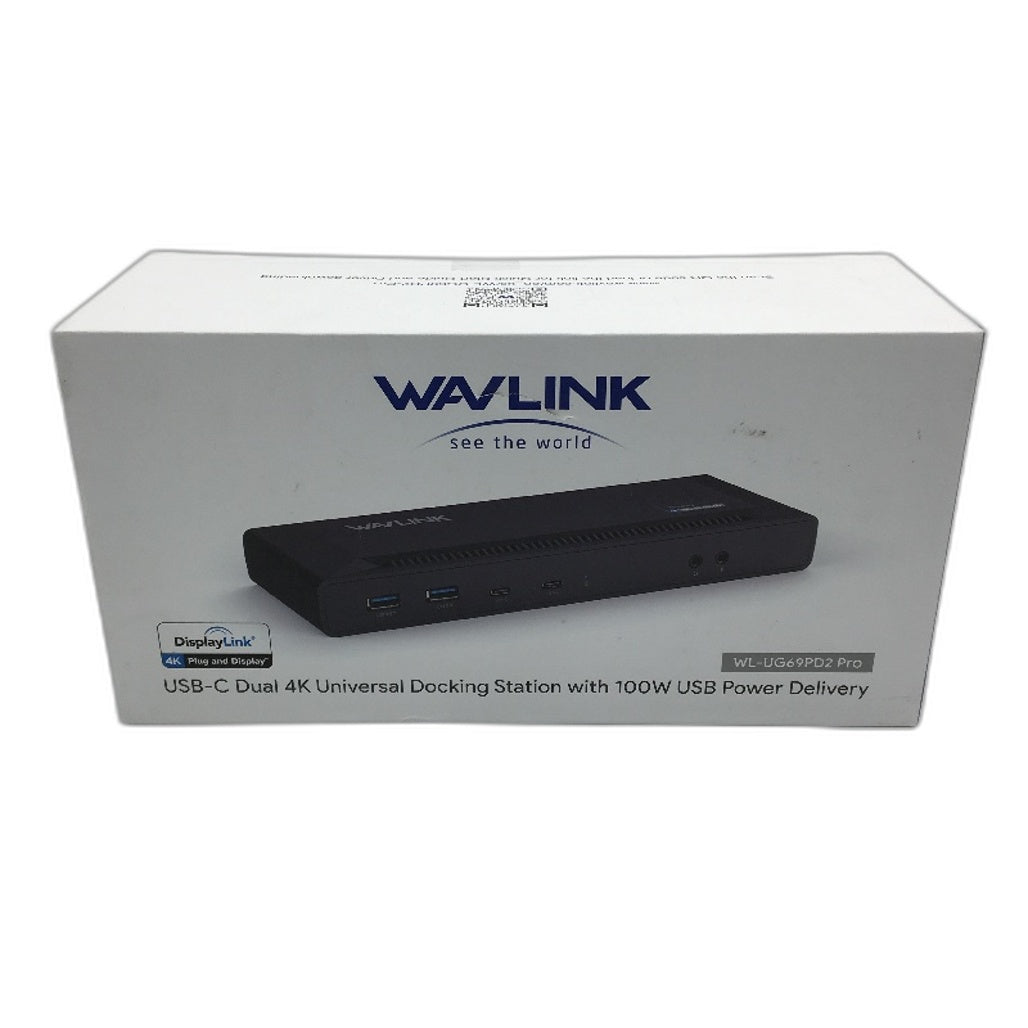 Wavlink USB C Dual 4K 100W Power Delivery Universal Docking Station DEMO