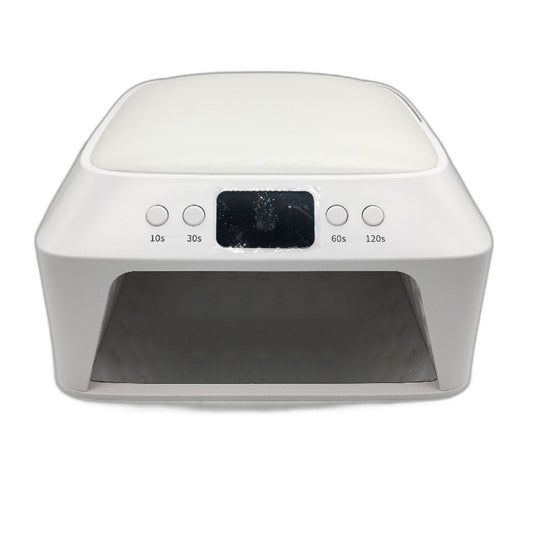 SNRQI Portable Intelligent Timed UV Nail Lamp with Hand Rest in White DEMO