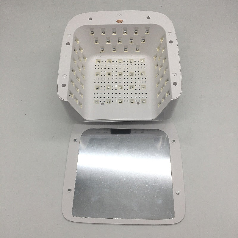 SNRQI Portable Intelligent Timed UV Nail Lamp with Hand Rest in White DEMO