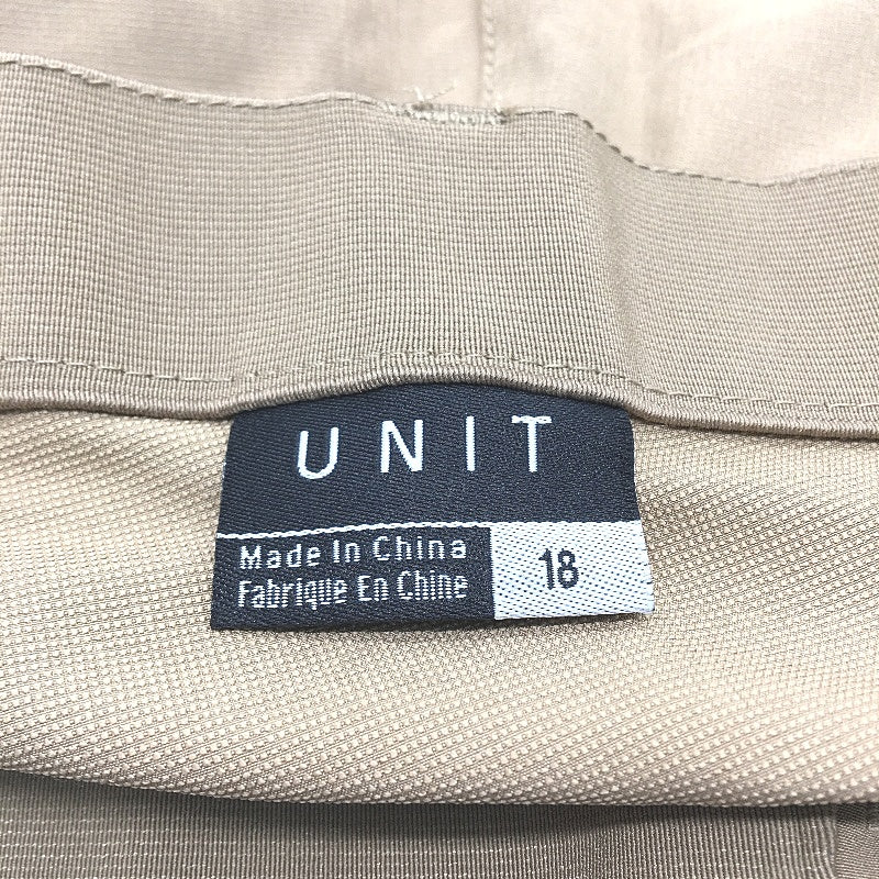 Unit Elite Performance Flexlite Stretch Beige Work Pants Ladies Size AU 18 NEW