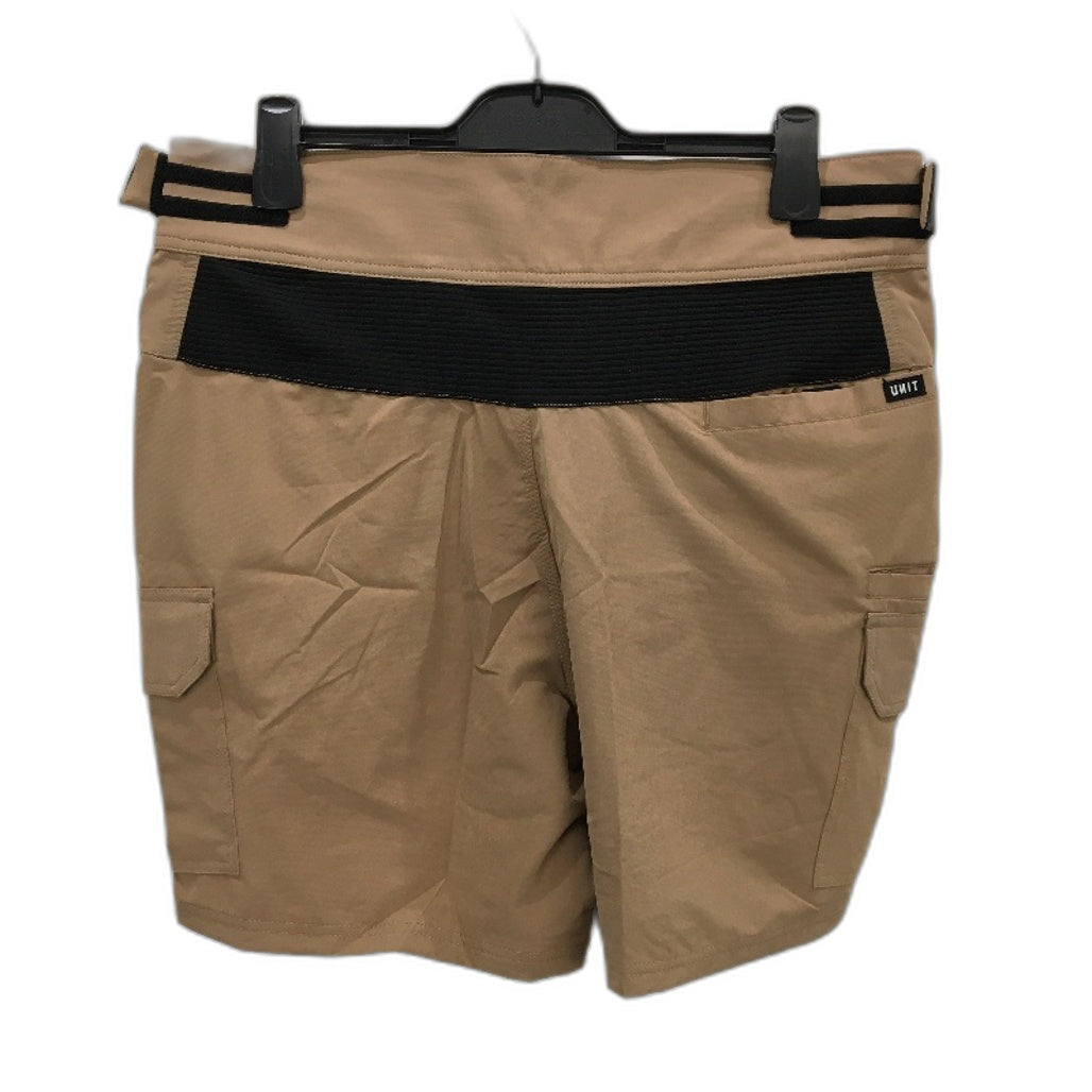 Unit Elite Performance Rapid Flex Khaki Work Shorts Mens Size 34 NEW