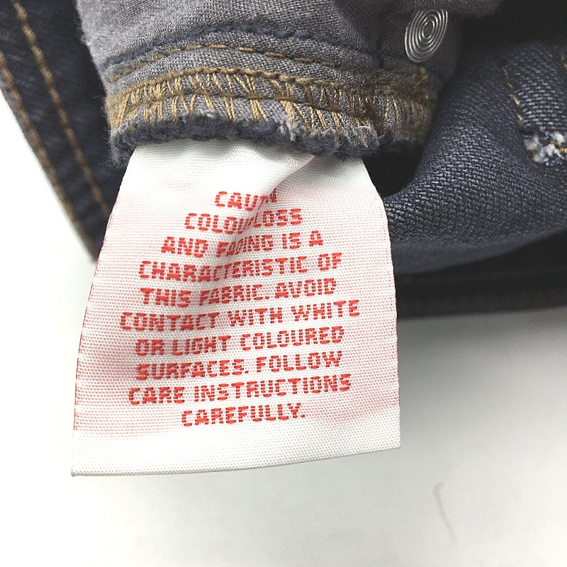 Grab Denim Sample High Rise Indigo Blue Denim Mini Skirt Ladies Size AU 10 NEW