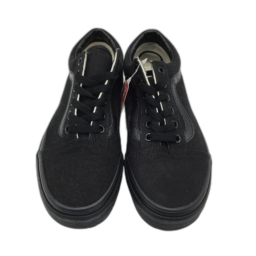 Vans Black On Black Old Skool Lace Up Skate Shoes Unisex US M5 L6.5 EU 36.5 NEW
