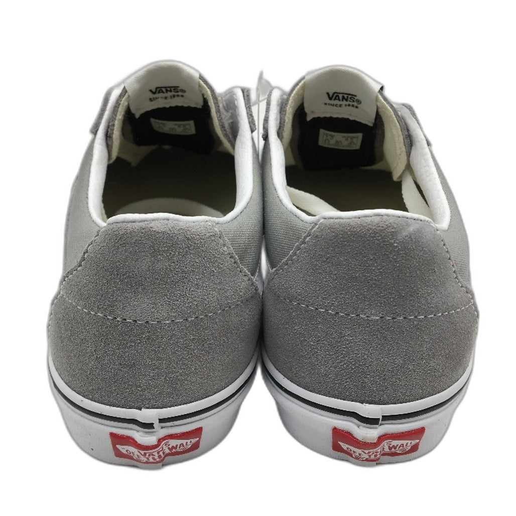Vans Grey Canvas & Suede Sk8-Low Skate Sneakers Unisex US M7 L8.5 EU 39 NEW
