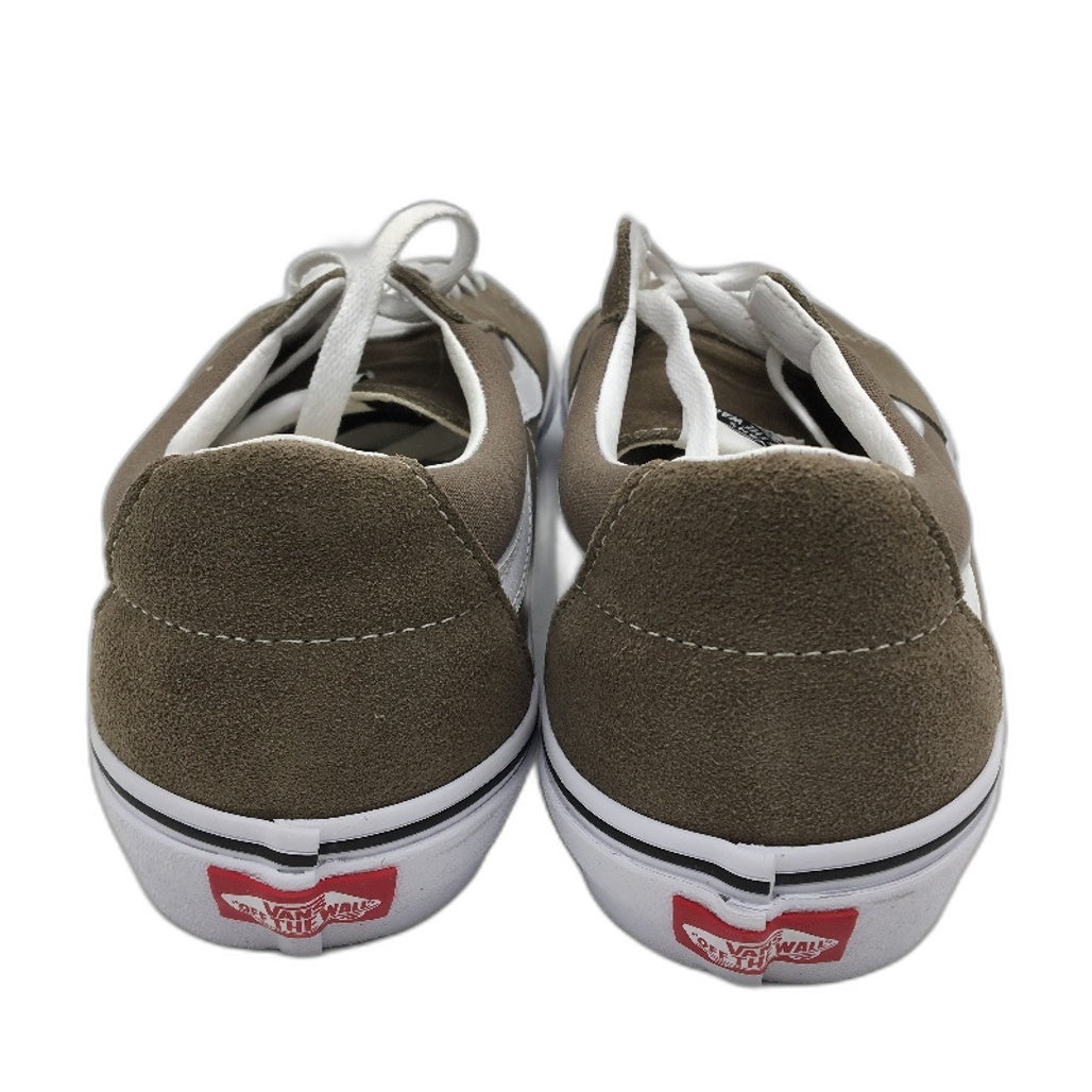 Vans Walnut Canvas & Suede Sk8-Low Skate Sneakers Mens Size US 11 EU 44.5 NEW