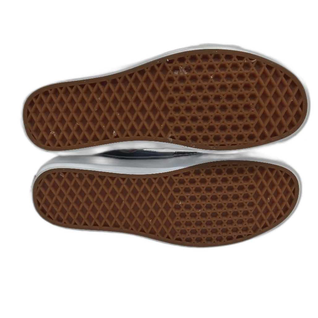 Vans Navy Blue Black Canvas Sk8-HI Skate Sneakers Unisex US M9 L10.5 EU 42 NEW