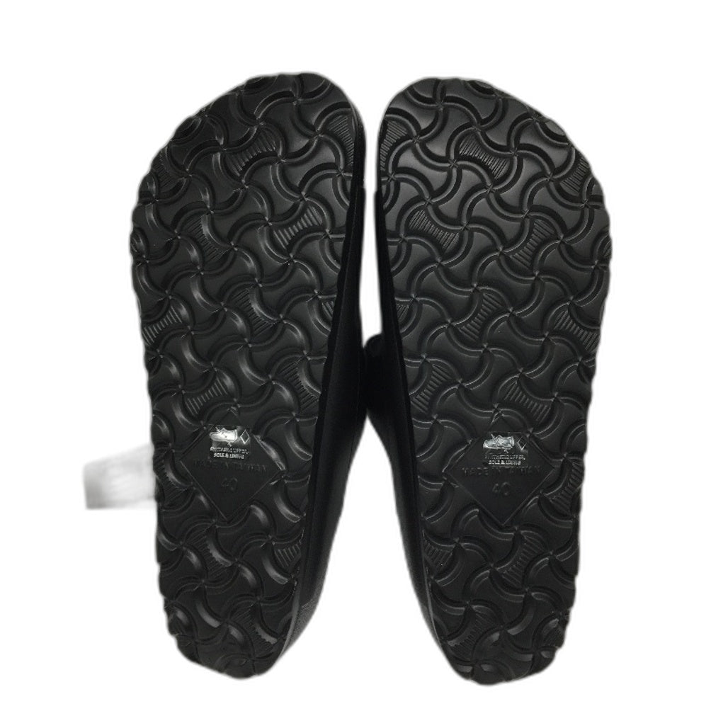 Holster Australia Black Sundreamer Double Strap Slide Sandal Ladies AU9 EU40 NEW