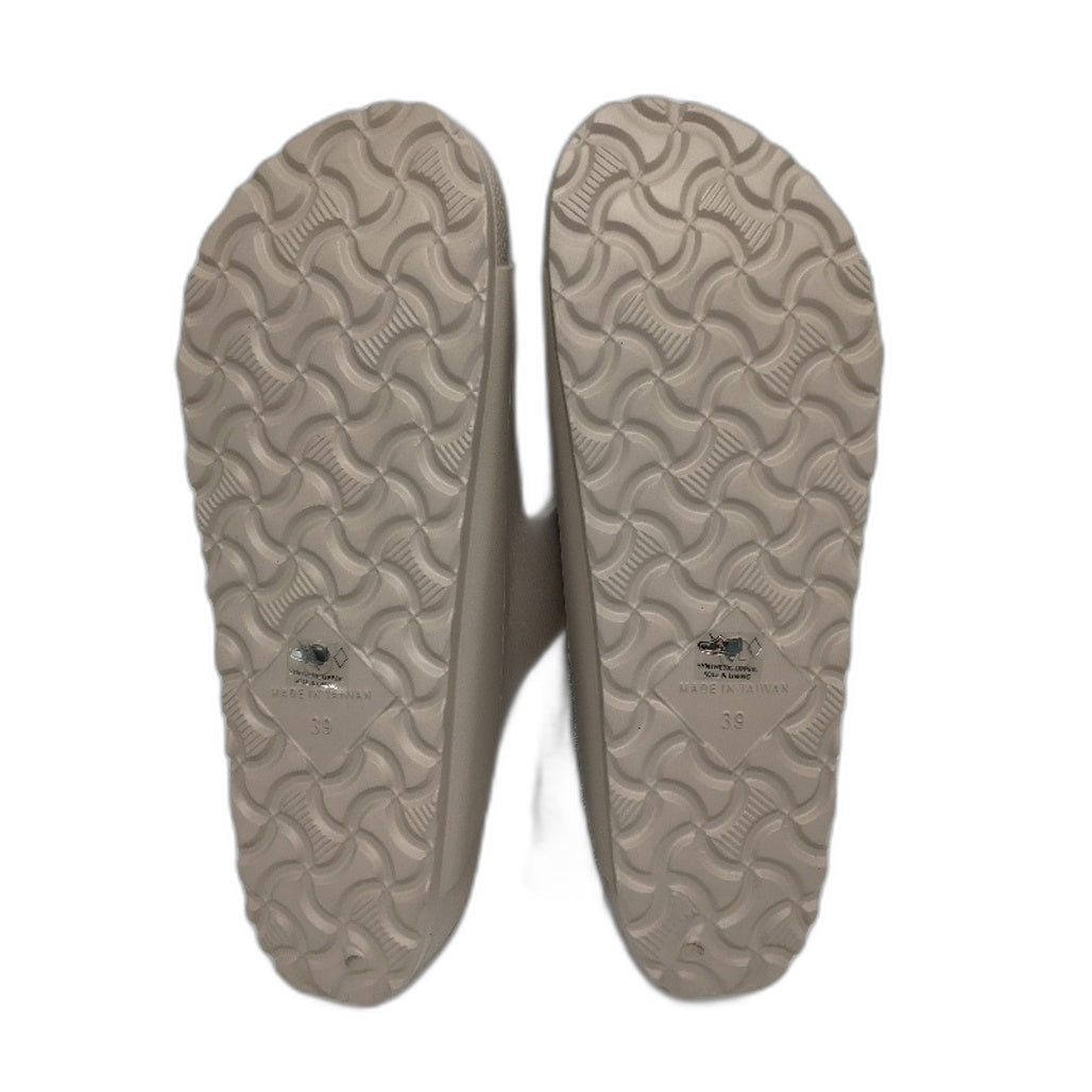 Holster Australia Sand Sundreamer Double Strap Slide Sandal Ladies AU 8 EU39 NEW