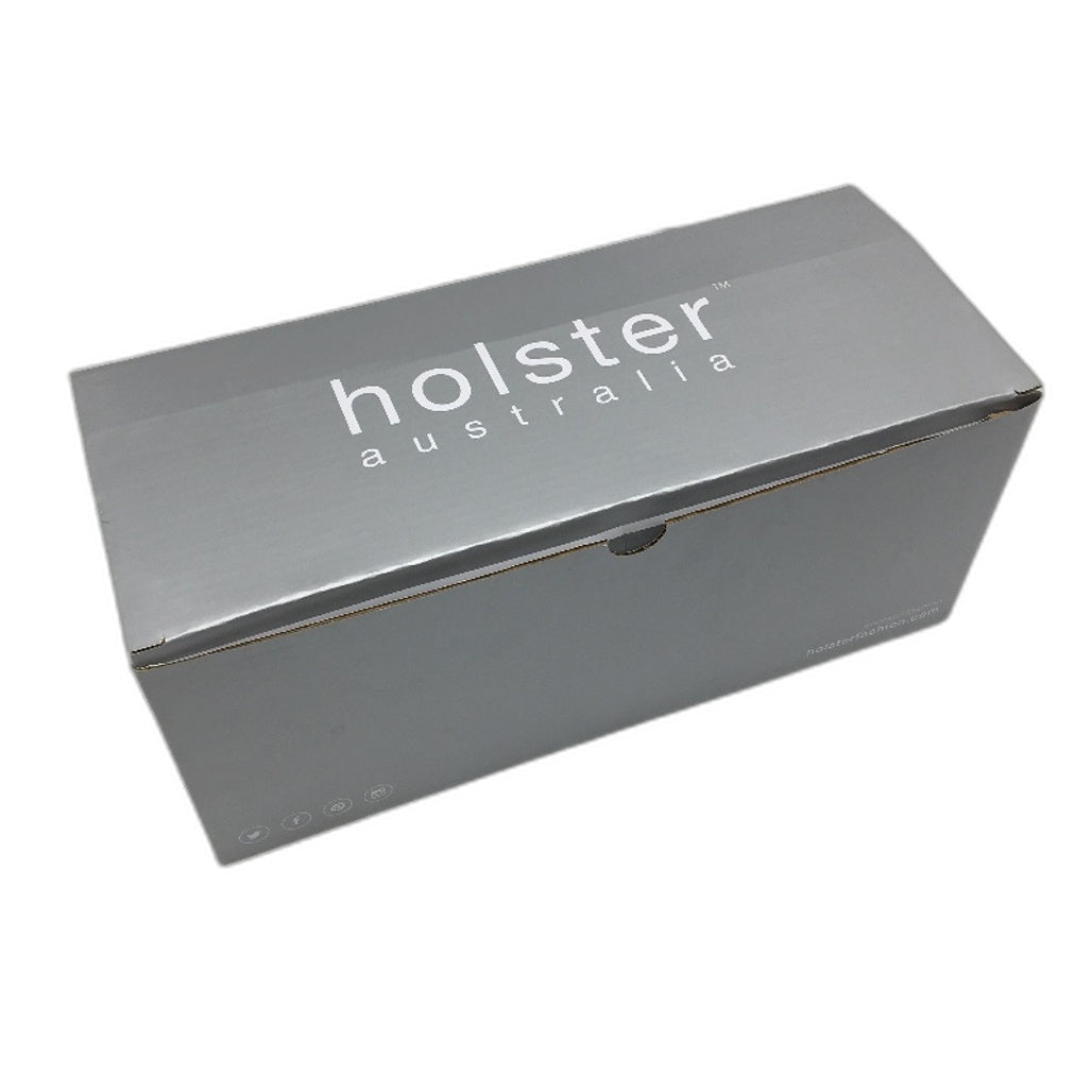 Holster Australia Sooth Black Glitter Detail Slide Sandals Ladies AU 9 EU 40 NEW