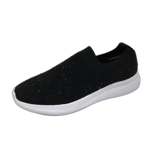 Holster Australia Firefly Sparkle Black Slip On Sneaker Ladies AU 9 EU 40 NEW