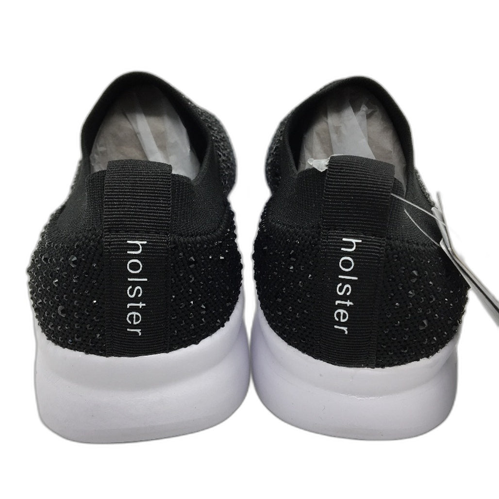 Holster Australia Firefly Sparkle Black Slip On Sneaker Ladies AU 9 EU 40 NEW