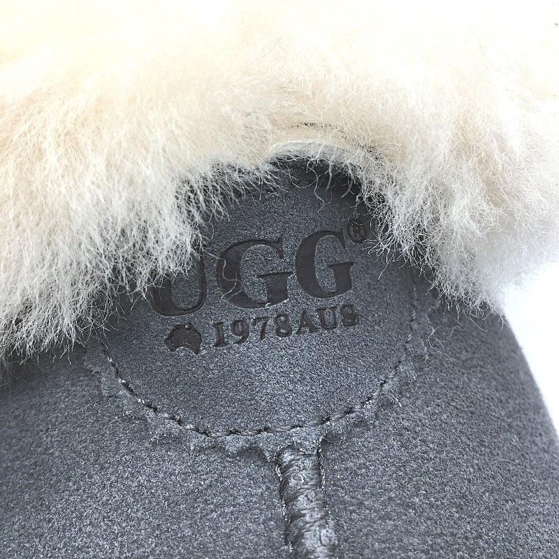 UGG 1978AUS Grey Australian Sheepskin Slipper Ladies SIze US 11 EU 42 NEW