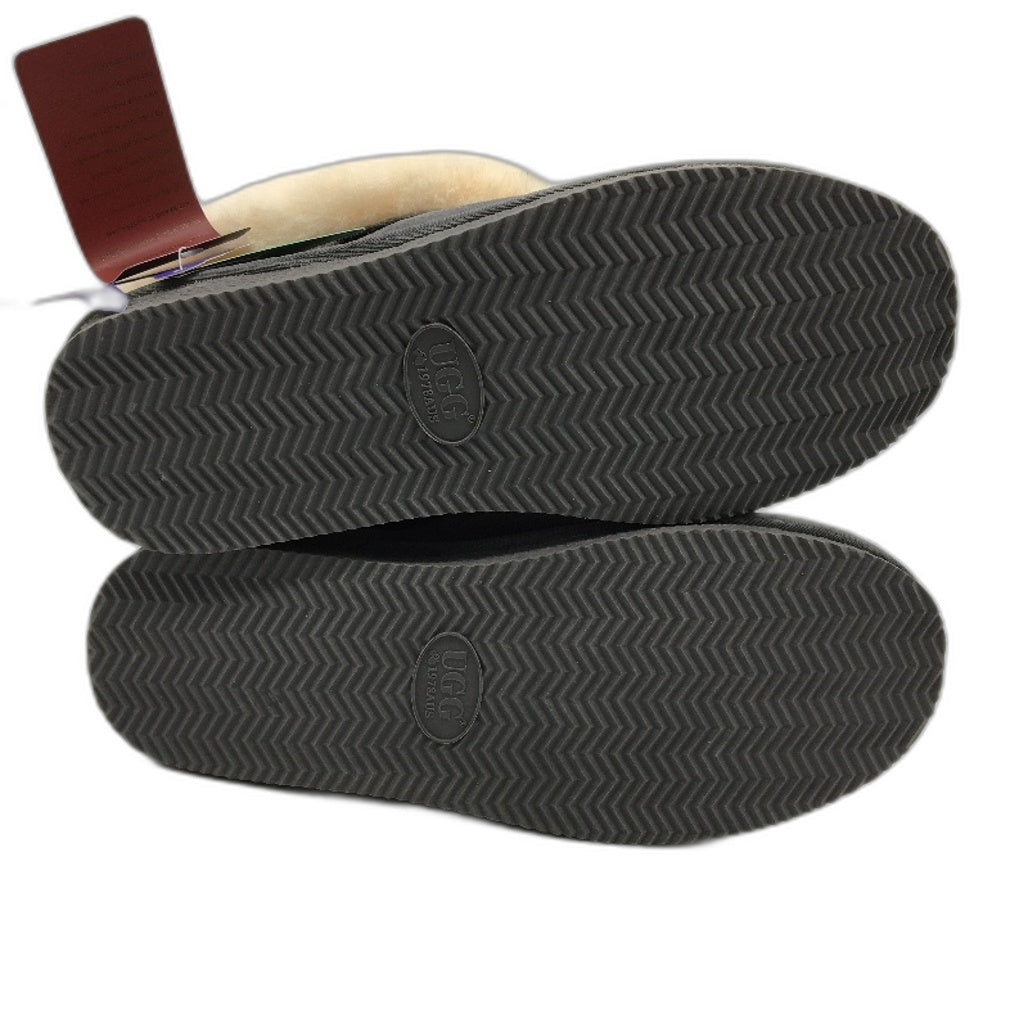 UGG 1978AUS Grey Australian Sheepskin Slipper Ladies SIze US 11 EU 42 NEW