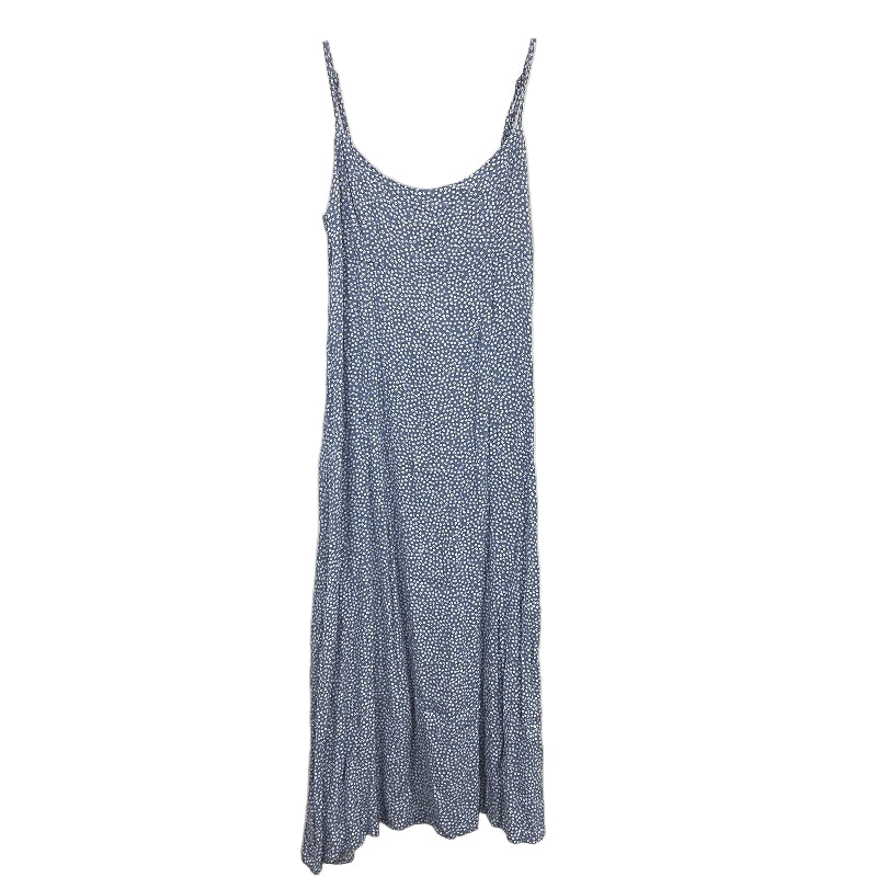 Ghanda Co Sicily Dainty Floral Strappy Blue Midi Dress Ladies Size XS