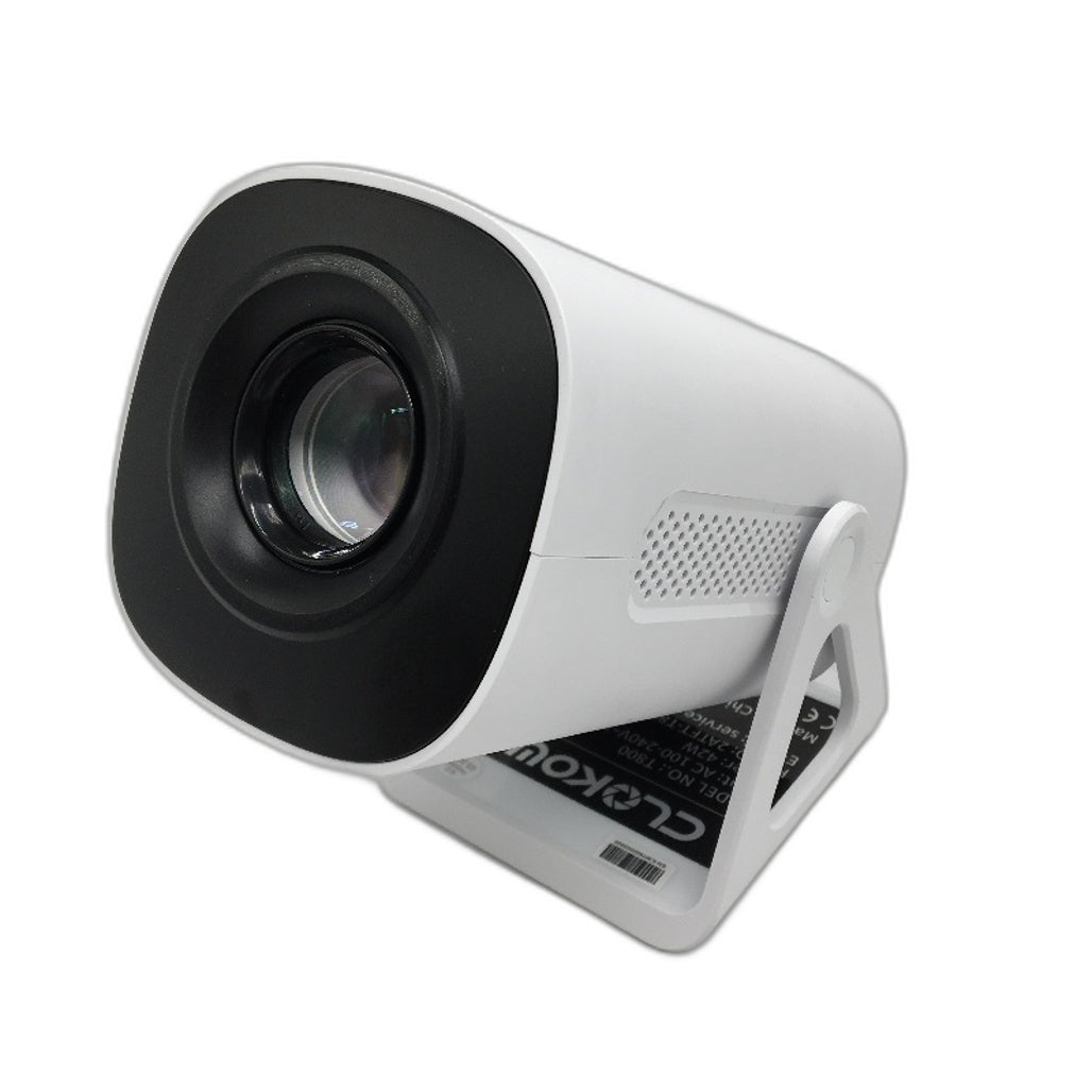 Clokowe T800 Full HD 1080p Bluetooth Portable Home Smart Projector DEMO
