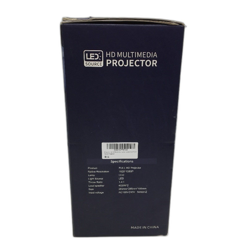 K8 Netflix Built In Live TV Full HD 1080p LCD Smart Home Theatre Projector DEMO