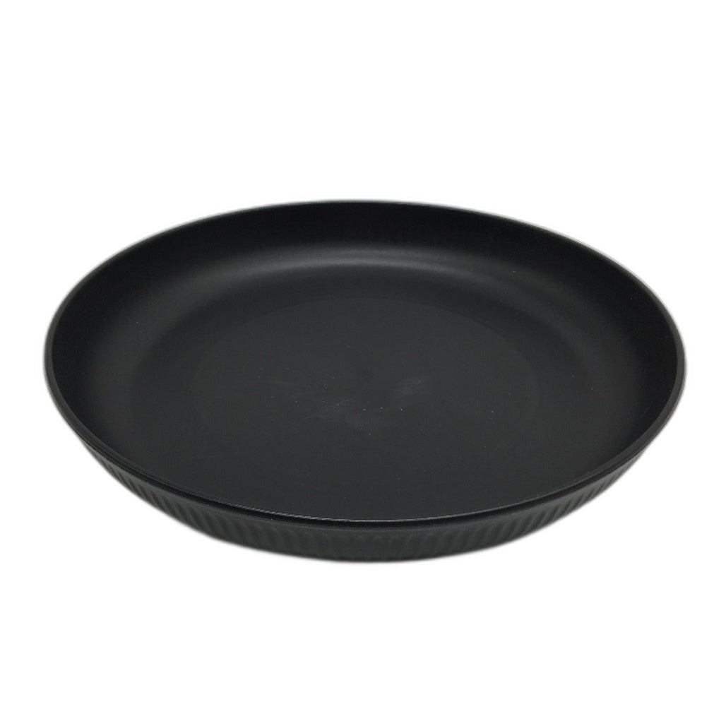 18 Piece BPA Free Black Wheat Straw Dinnerware Bowl Plates and Cups Set NEW