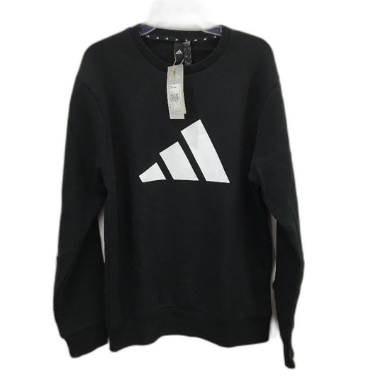 Adidas Future Icons Black Winter Crew Neck Sweatshirt Mens Size Medium NEW