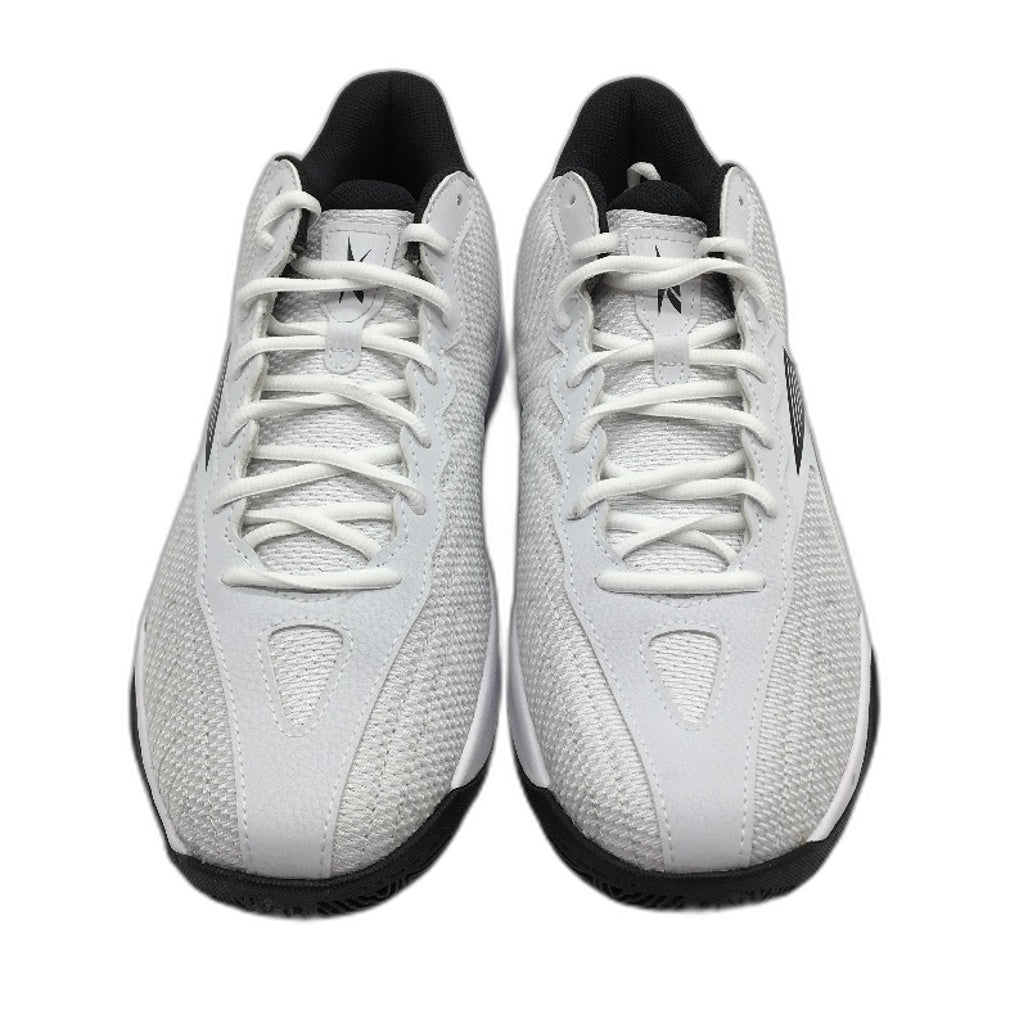 Reebok Press White Fabric Basketball Sneakers Unisex US M9 W 10.5 EU 42 NEW