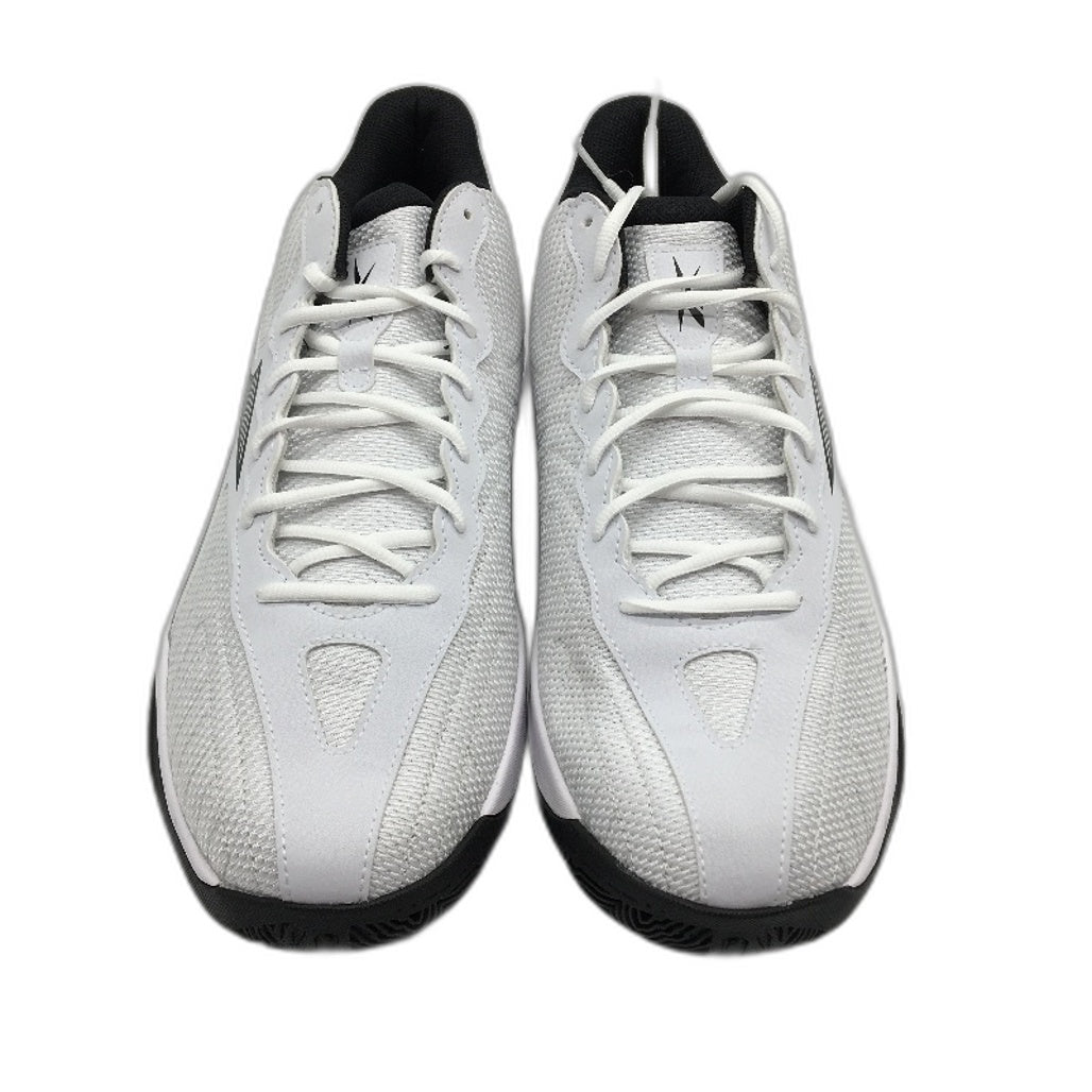 Reebok Press White Fabric Basketball Sneakers Unisex US M12.5 W14 EU 46 NEW