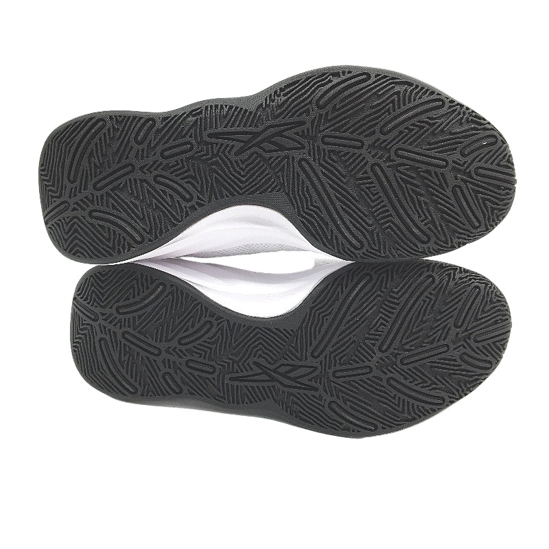 Reebok Press Black Fabric Basketball Sneakers Unisex US M9.5 W11 EU 42.5 NEW