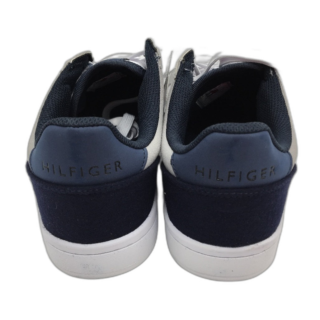 Tommy Hilfiger Grey White Navy TM Lenard Sneaker Trainers Mens US 10 EU 43 NEW