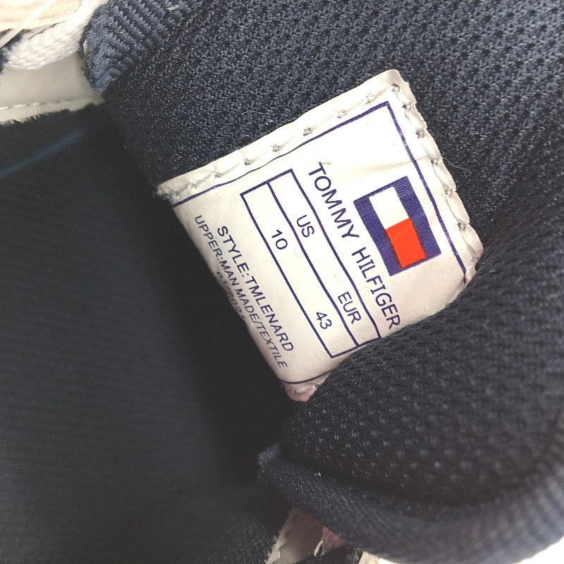 Tommy Hilfiger Grey White Navy TM Lenard Sneaker Trainers Mens US 10 EU 43 NEW