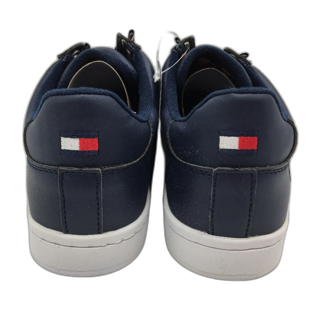 Tommy Hilfiger Navy Blue TM Lectern Sneaker Lace Up Trainers Mens US 9 EU 42 NEW