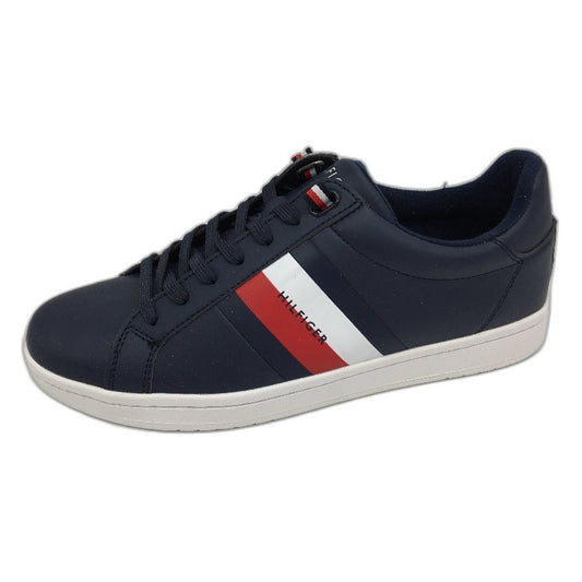 Tommy Hilfiger Navy TM Lectern Sneaker Lace Up Trainers Mens US 13 EU 47 NEW