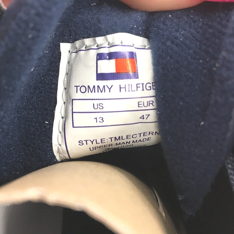 Tommy Hilfiger Navy TM Lectern Sneaker Lace Up Trainers Mens US 13 EU 47 NEW