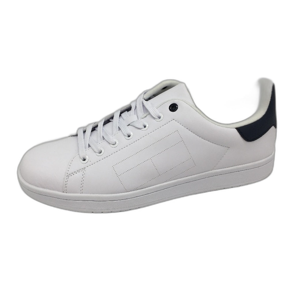 Tommy Hilfiger White TM Ledon Sneaker Lace Up Trainers Mens US 12 EU 45.5 NEW