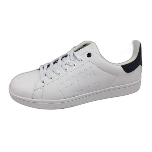 Tommy Hilfiger White TM Ledon Sneaker Lace Up Trainers Mens US 12 EU 45.5 NEW