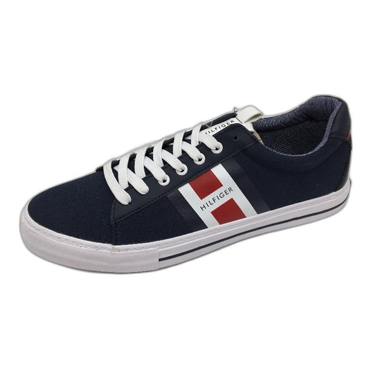Tommy Hilfiger Navy TM Ranker Sneaker Lace Up Trainers Mens US 12 EU 45.5 NEW