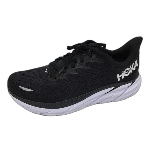Hoka One One Black Clifton 8 Sneakers Ladies Size WIDE FIT US 10.5D EU 43 NEW