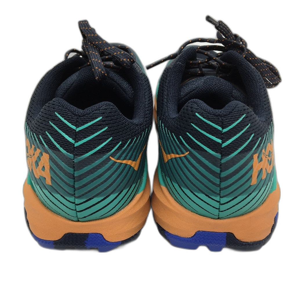 Hoka One One Torrent 2 Navy Teal & Orange Sneakers Mens Size US 8 EU 41 NEW