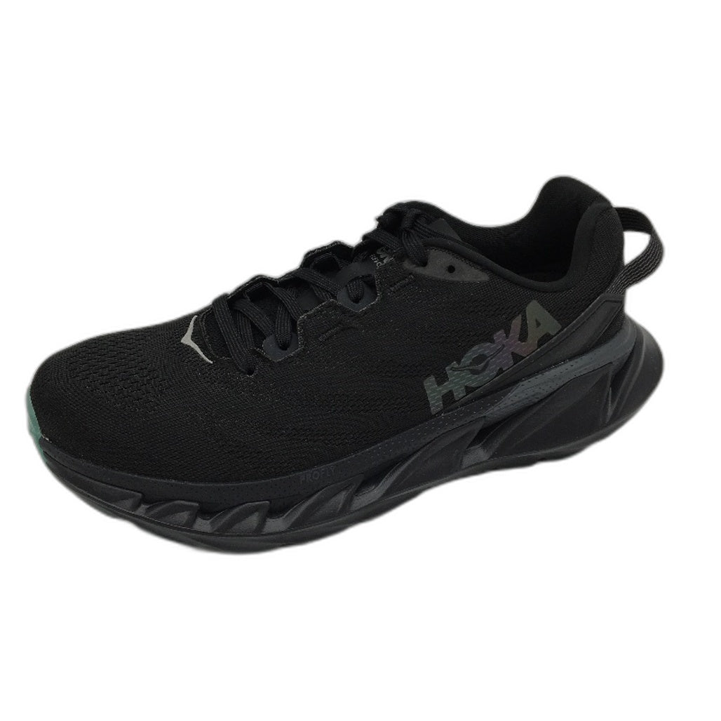 Hoka One One Elevon 2 Black Sports Sneakers Mens Size US 8.5 EU 42 NEW