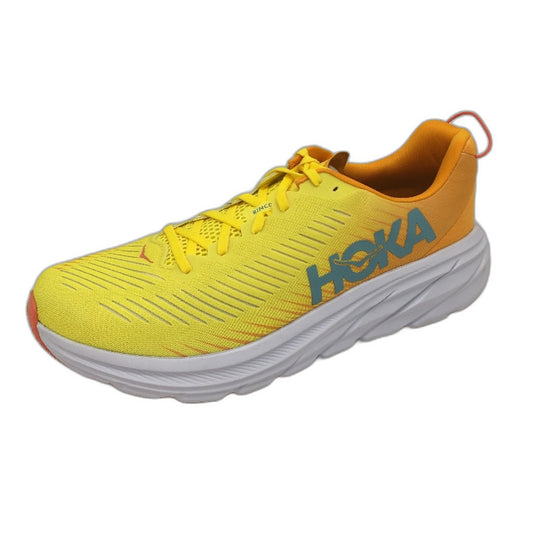 Hoka One One Yellow Orange Rincon 3 Sneaker Shoes Mens Size US 13D EU 48 NEW