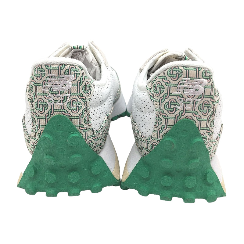 New Balance Retro Style White & Green Lifestyle Sneakers Mens Size US11 EU45 NEW